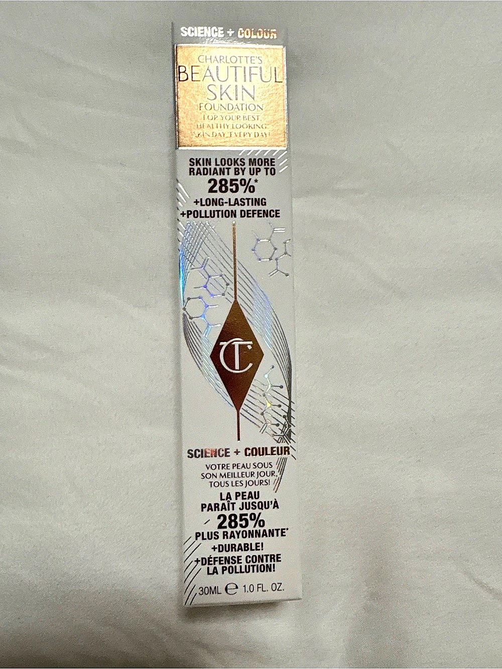 Charlotte Tilbury Beautiful Skin Foundation Shade 2 Neutral NWT